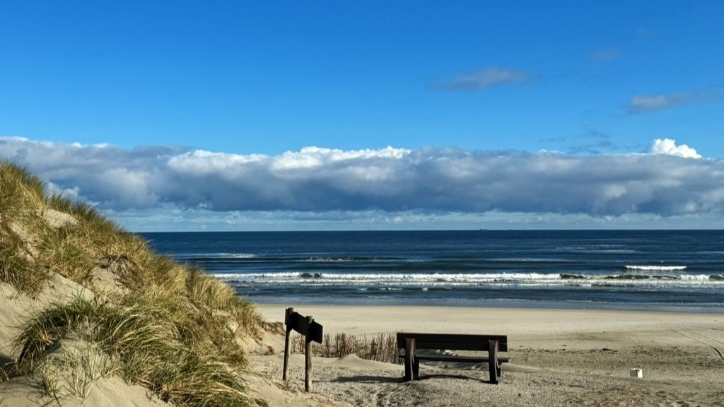 Strandopgang Noordzee strand Ameland